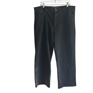 Gloria Vanderbilt All Around Slimming Effect Jeans Womens 18 Black Bootcut